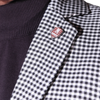 Men's Navada Clothing Sports Coat in Black & White Check (412) - available in-store, 337 Monty Naicker Street, Durban CBD or online at Omar's Tailors & Outfitters online store.   A men's fashion curation for South African men - established in 1911.