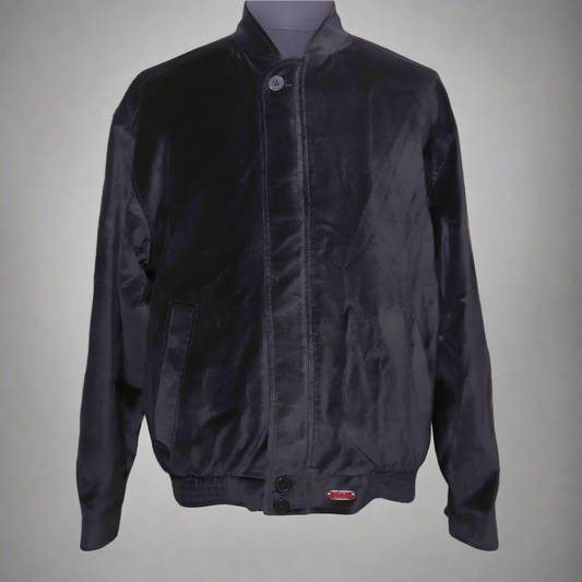 Navada Blussone Bomber style Zip up Jacket in Black