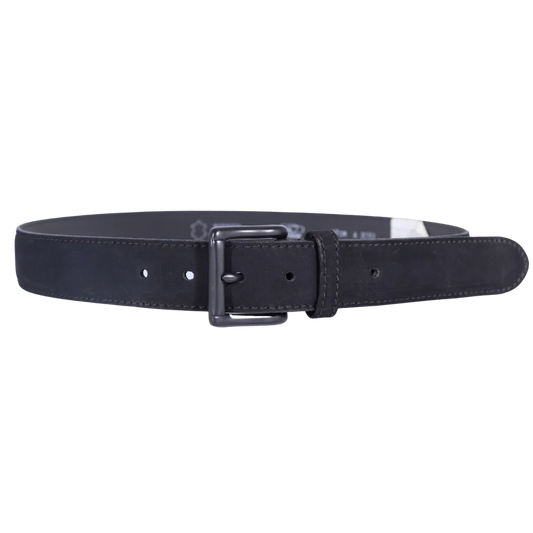 Men's Paris Genuine Leather Belt in Black (3569) available in-store, 337 Monty Naicker Street, Durban CBD or at Omar's Tailors & Outfitters online store.   A men's fashion curation for South African men - established in 1911.