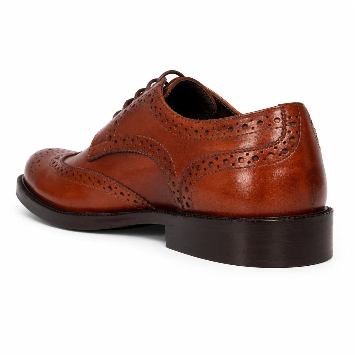 Men's Handmade in Italy Pollini Oxford Brogue in Brown available in-store, 337 Monty Naicker Street, Durban CBD or online at Omar's Tailors & Outfitters online store. 