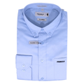 Men's Pringle 100% Cotton William Classic Fit Long Sleeve Shirt in Light Blue (2000) - available in-store, 337 Monty Naicker Street, Durban CBD or online at Omar's Tailors & Outfitters online store.   A men's fashion curation for South African men - established in 1911.