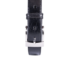 Men's Saddler Genuine Ostrich Shin Belt in Black (5965) is available in-store, 337 Monty Naicker Street, Durban CBD or at Omar's Tailors & Outfitters online store.   A men's fashion curation for South African men - established in 1911.