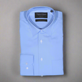 Men's Bamboo Rich Thomas Benno Long Sleeve Formal Shirt in Light Blue (2997) available in-store, 337 Monty Naicker Street, Durban CBD or online at Omar's Tailors & Outfitters online store. 