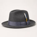 Men's Trilby Fedora Hat in Navy