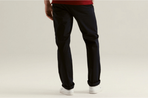 Polo Milano Chino - Navy (Straight Leg)