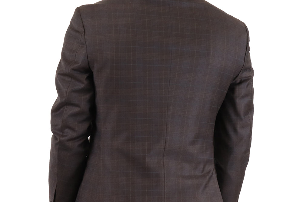 Bagozza Suit - Chocolate Check (100% Wool)