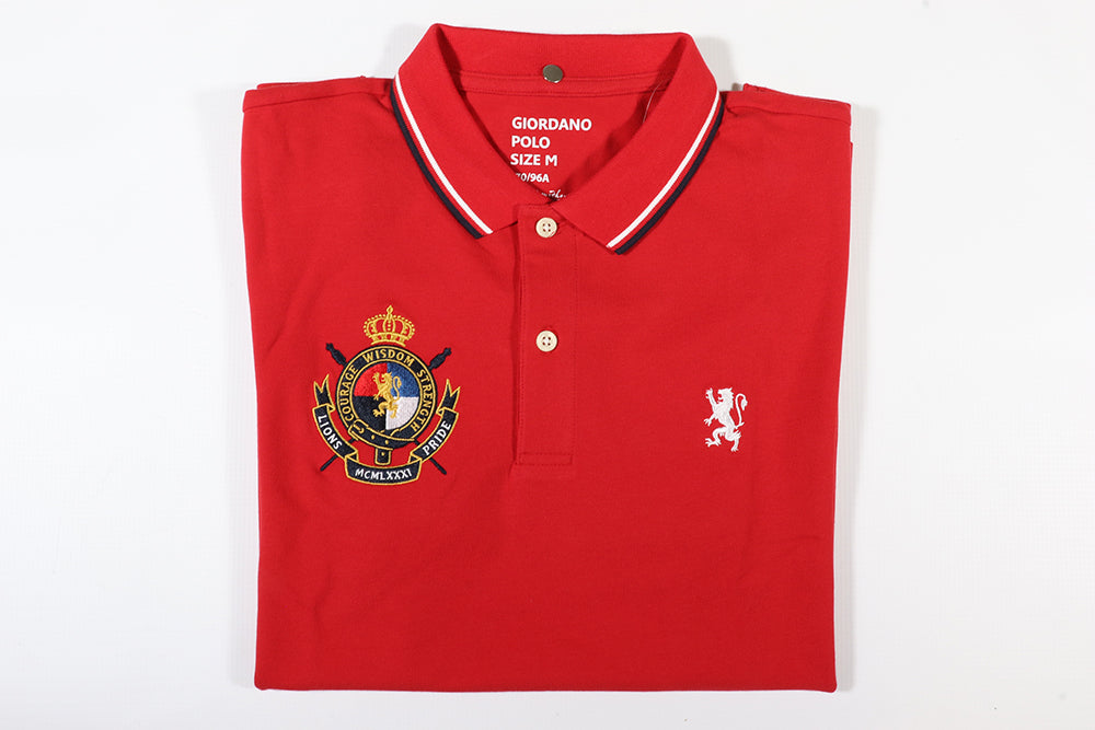 Giordano Union Jack Golfer - Red