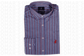 Polo Adonai Signature Striped Shirt - Blue