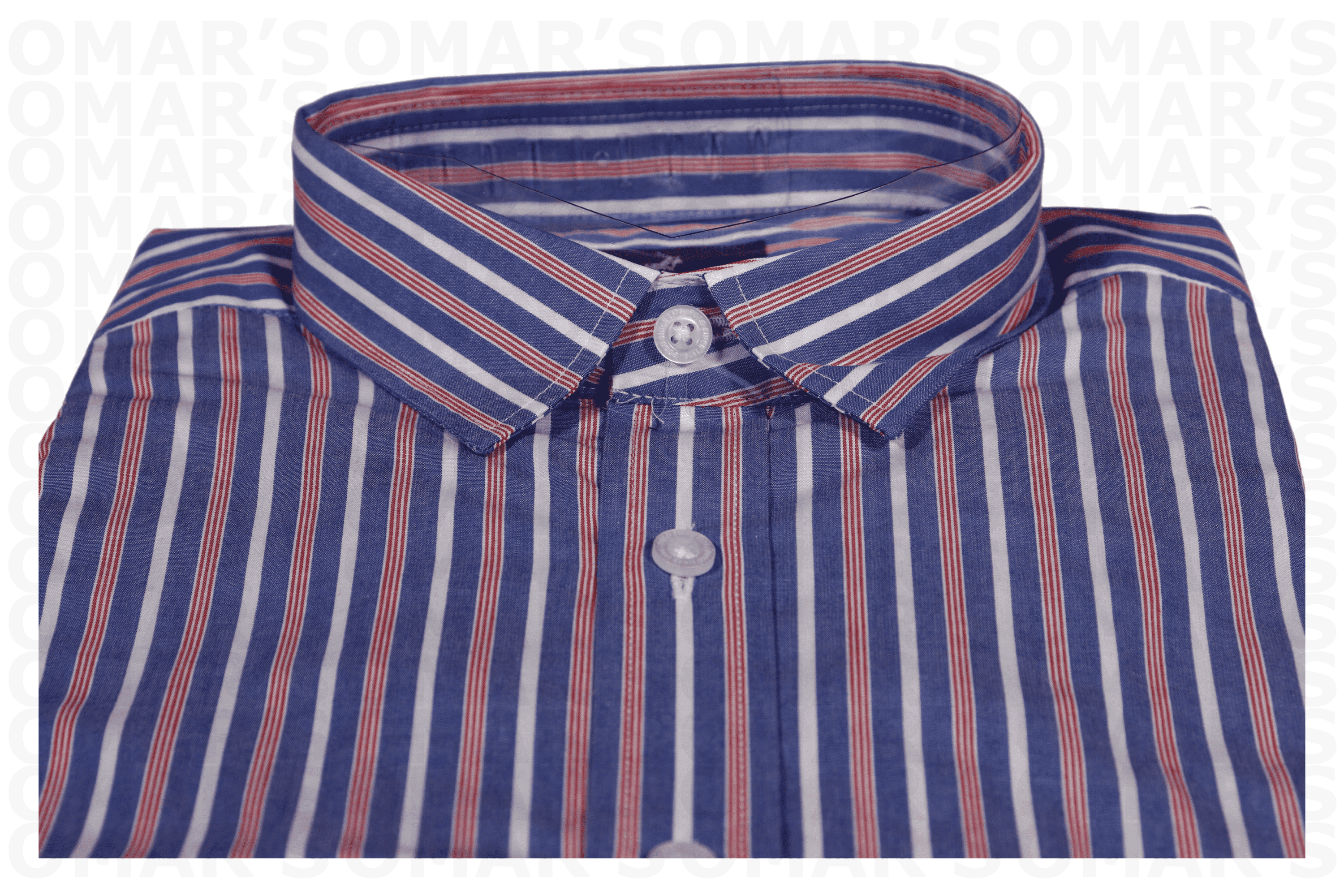 Polo Adonai Signature Striped Shirt - Blue