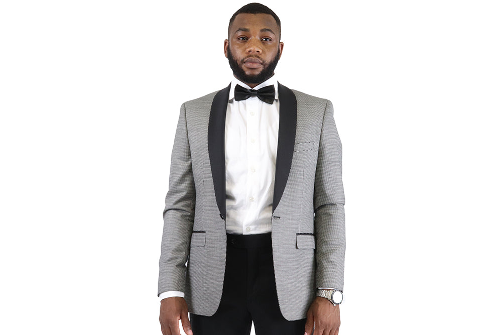 Bagozza Tuxedo Suit - Off-White Tuxedo (100% Wool)