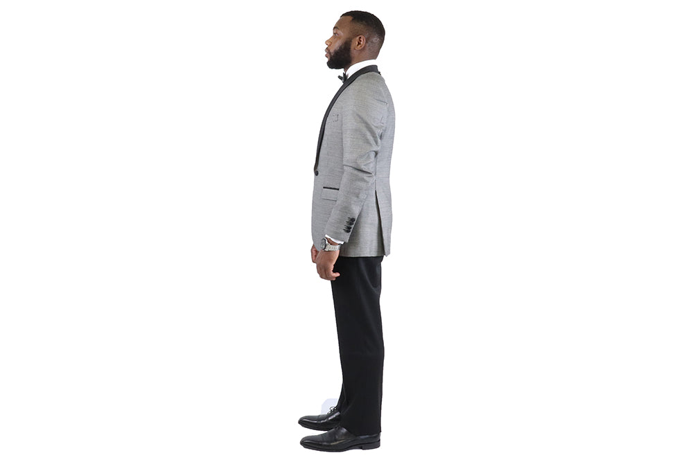 Bagozza Tuxedo Suit - Off-White Tuxedo (100% Wool)