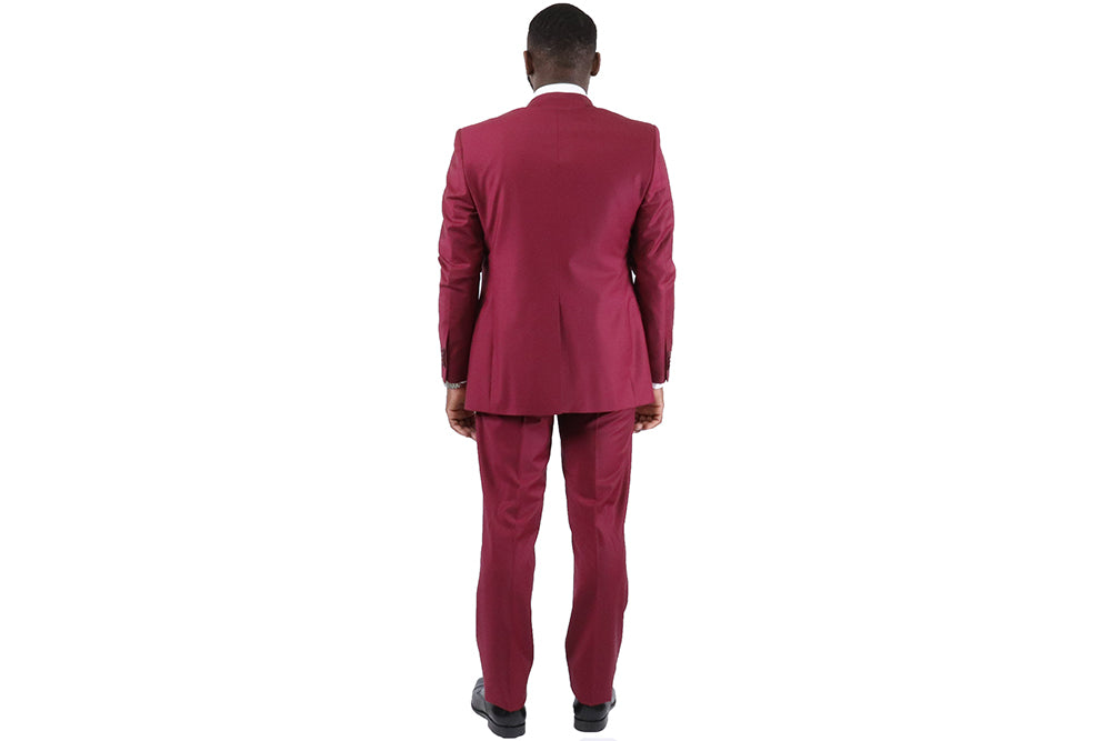 Bagozza Suit - Maroon (100% Wool)