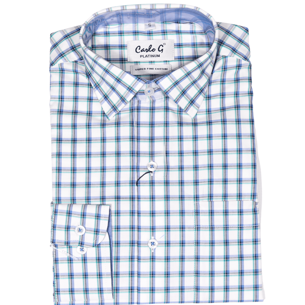 Carlo Galucci Long Sleeve Shirt - White
