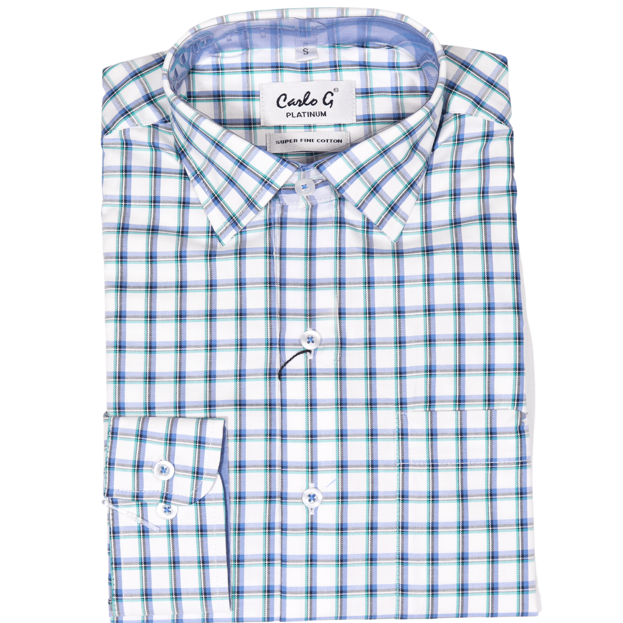 Carlo Galucci Long Sleeve Shirt - White