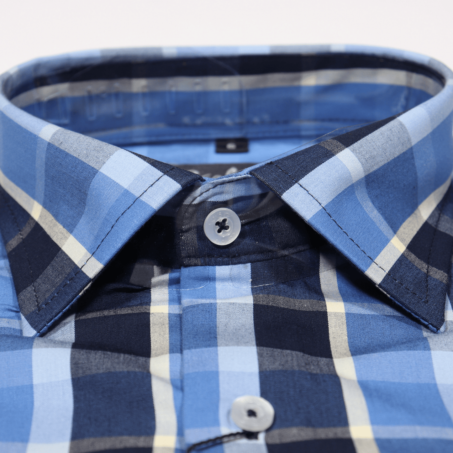Carlo Galucci Long Sleeve Shirt - Blue