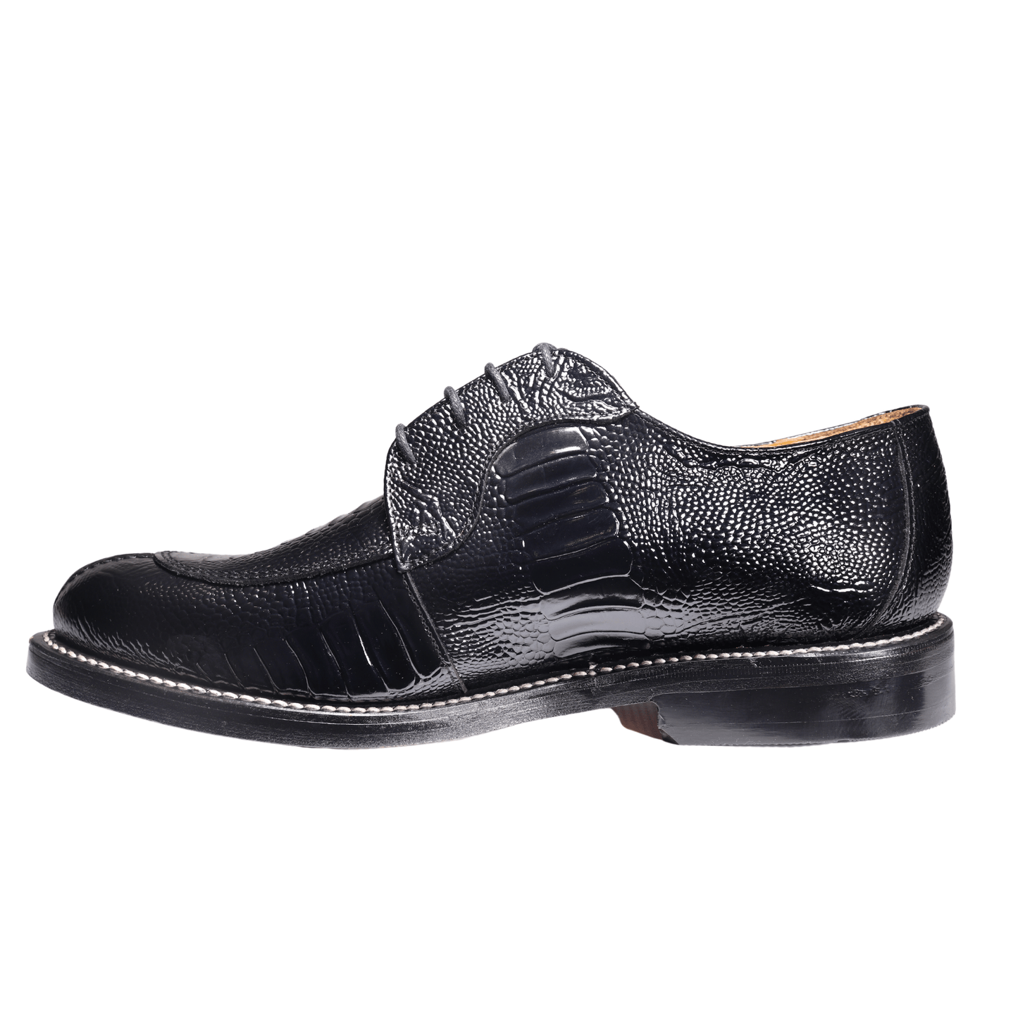 Johnston & Murphy Black Welted Lace-up