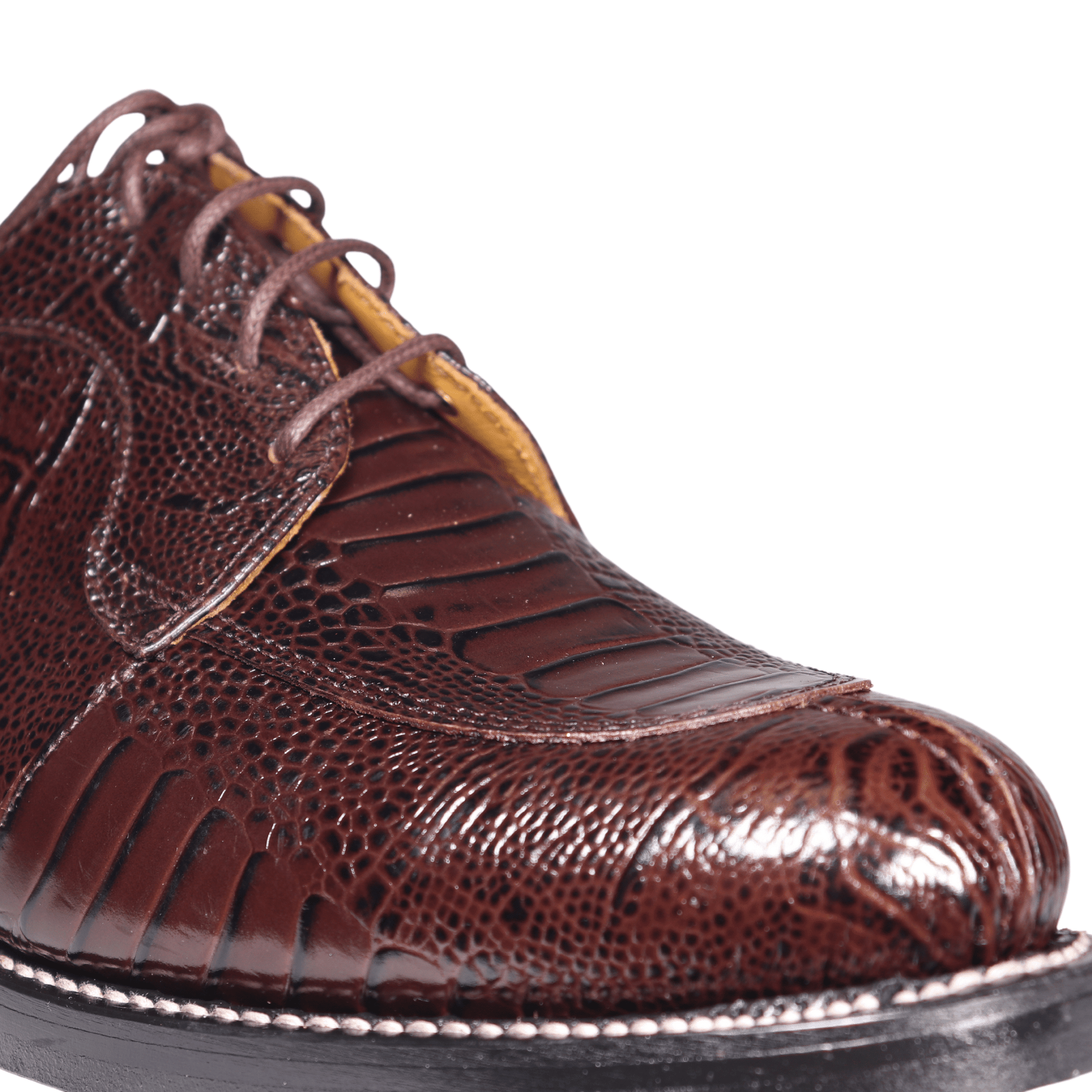 Men s Genuine Leather Johnston Murphy Brown Welted Lace up Omar s Tailors Outfitters