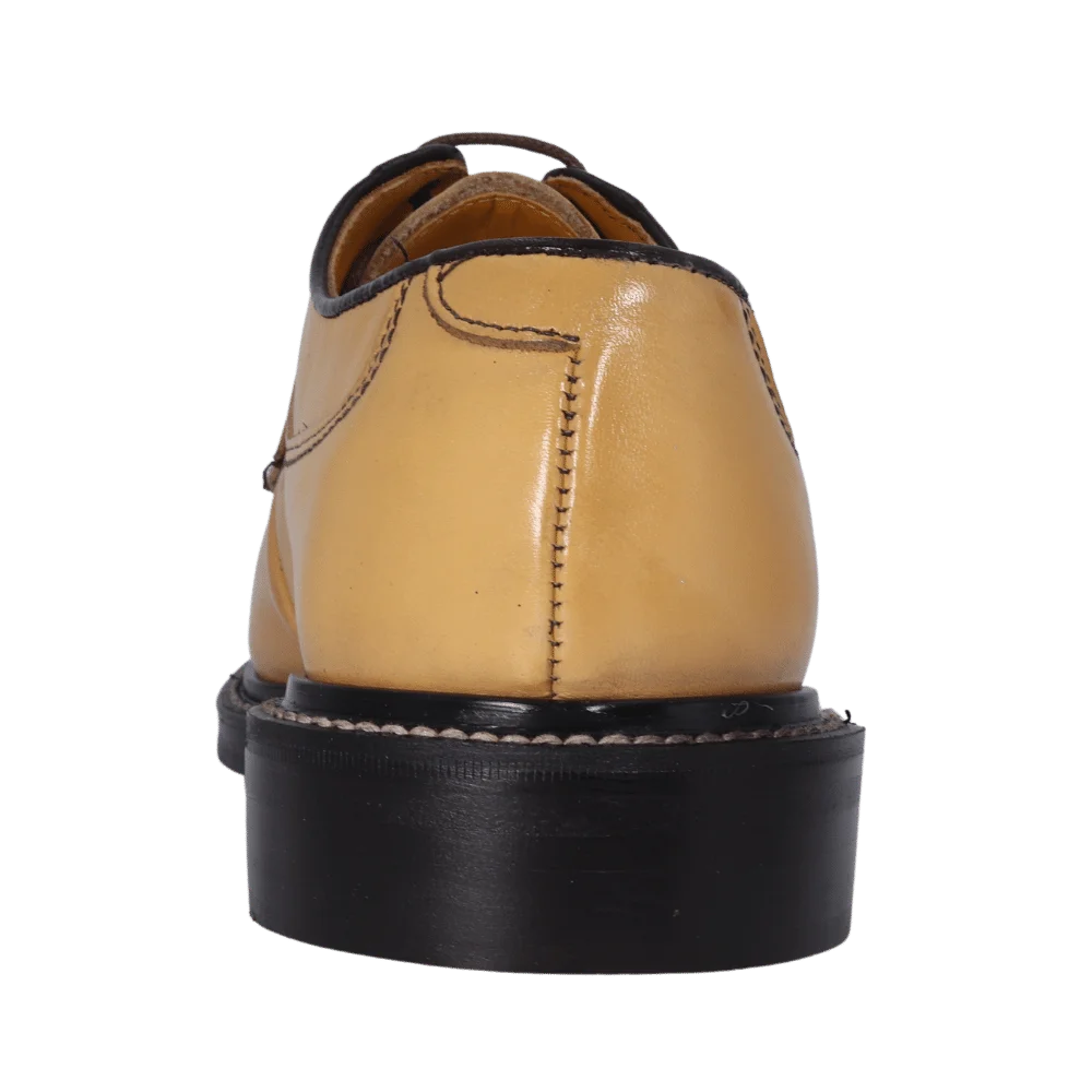 Men's Genuine Leather Medicus Lace-Up with Welted Sole in Wheat