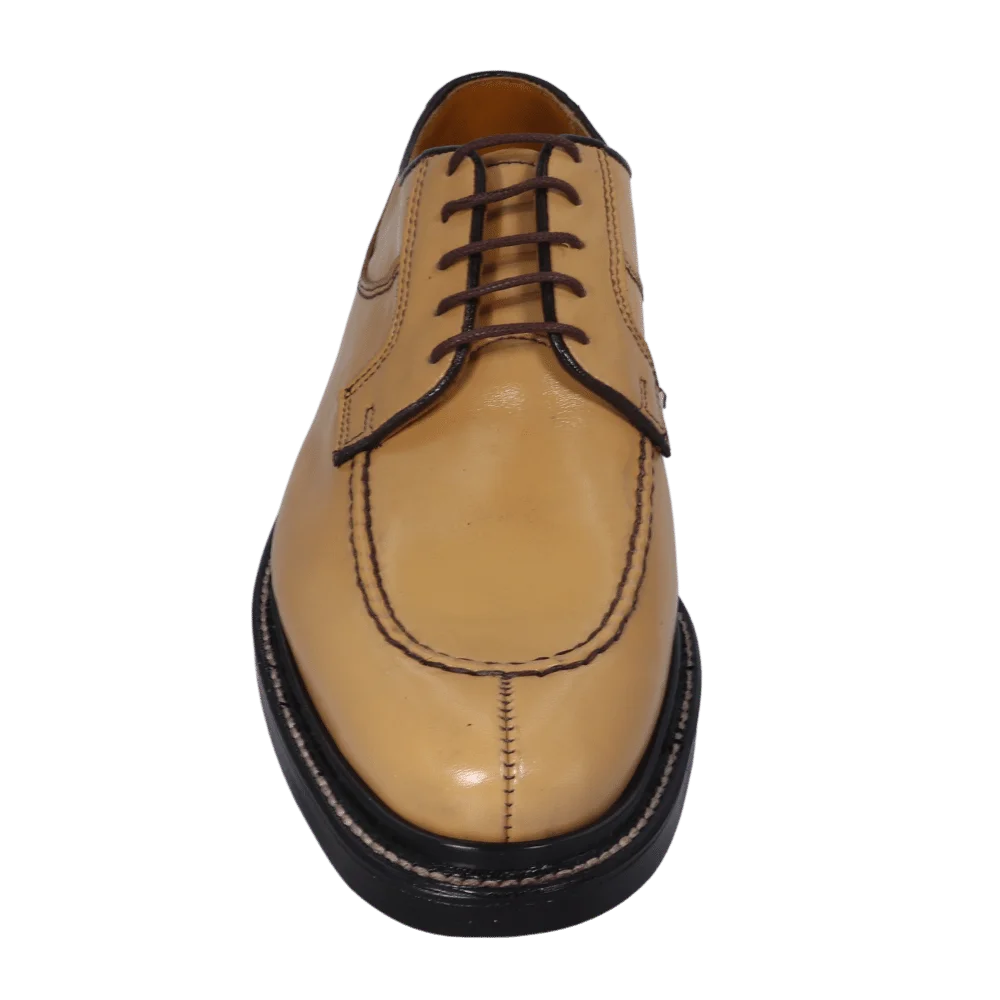 Men's Genuine Leather Medicus Lace-Up with Welted Sole in Wheat