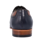 Barker Indicalf - Navy Royal Calf Tan Lace-Up
