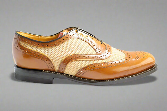 Medicus Mesh Welted - Wheat (Genuine Leather Upper and Sole)