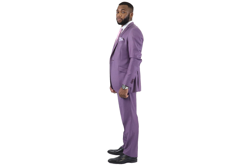 Bagozza Suit - Purple (100% Wool)