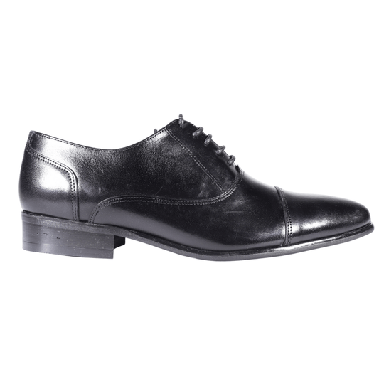 John Drake Oxford Toe-Cap in Black