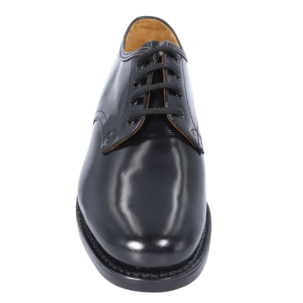 Men's Saxone Goodyear Welted Lace-Up in Black