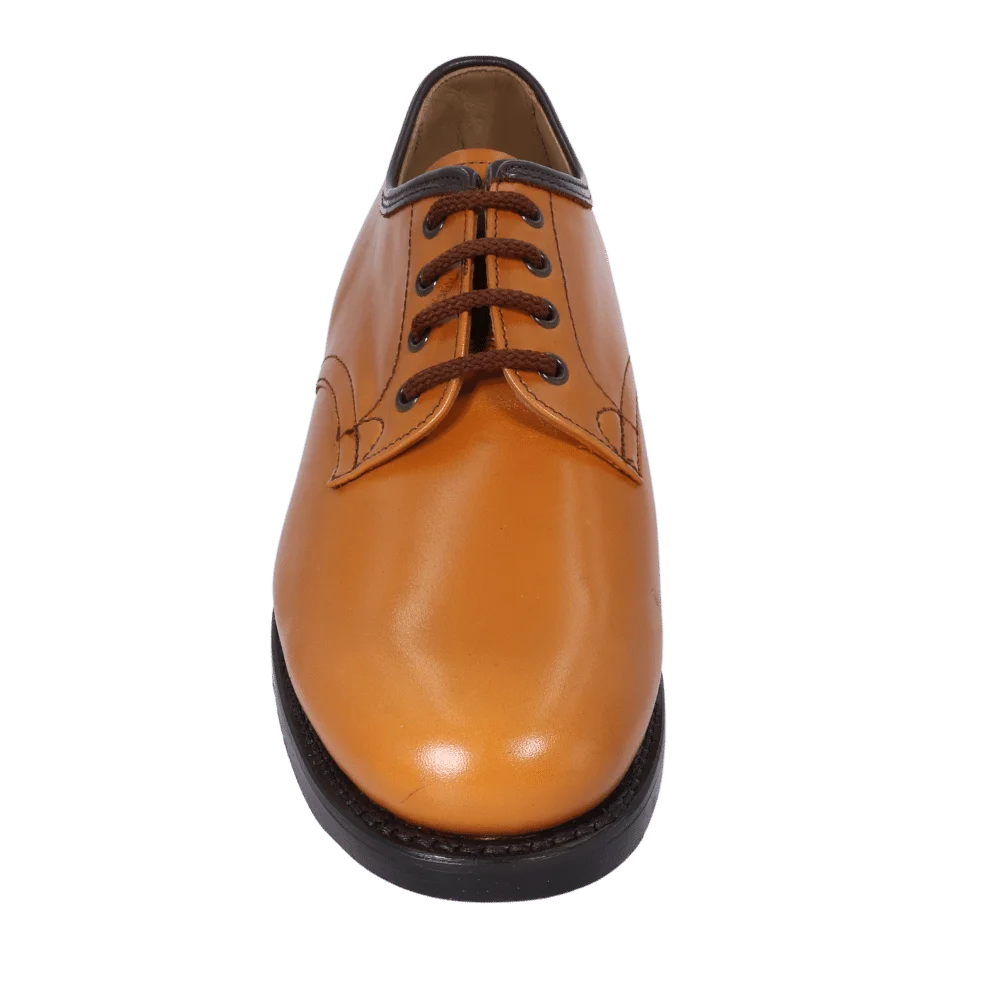 Saxone - Calf Lace-Up (Genuine Leather Upper and Sole)