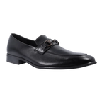 John Drake Moccasin in Black