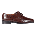 John Drake Brown Lace-Up Derby