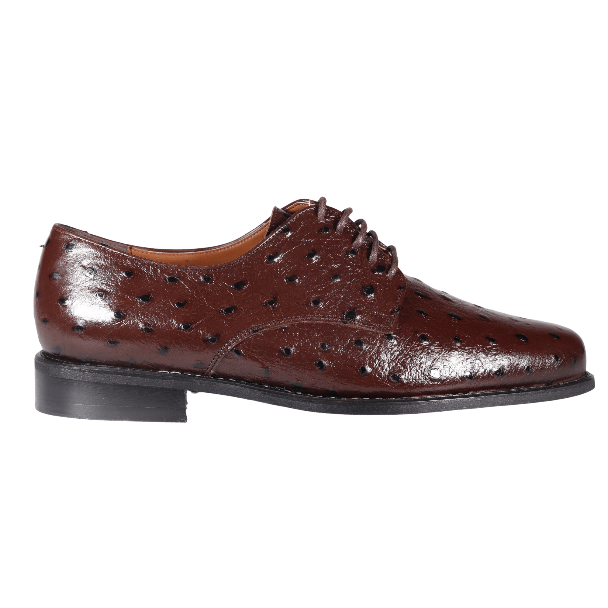 John Drake Brown Lace-Up Derby
