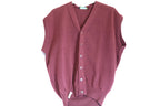 Filo Sleeveless Jersey - Burgundy