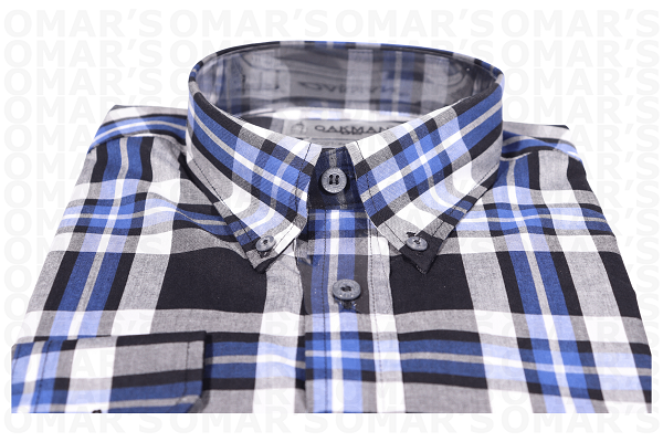 Oakman UK Long Sleeve Shirt - Blue