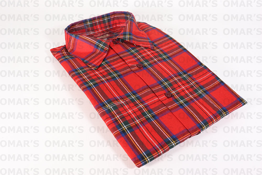 Navada Long Sleeve Shirt - Red