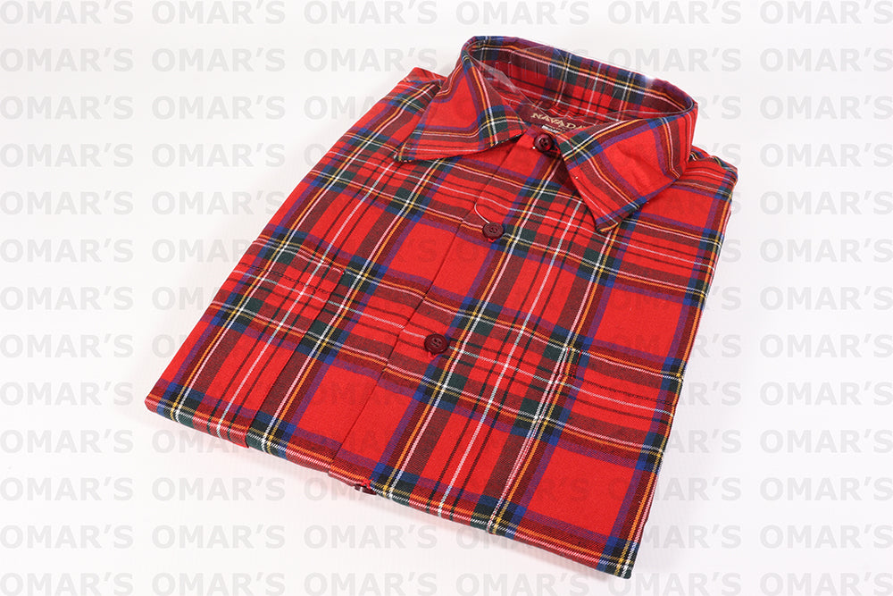 Navada Long Sleeve Shirt - Red