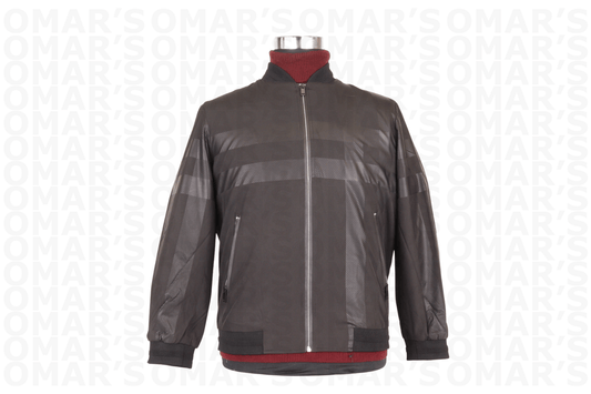 Vinucci Pirlo Zip-Up Jacket - Black