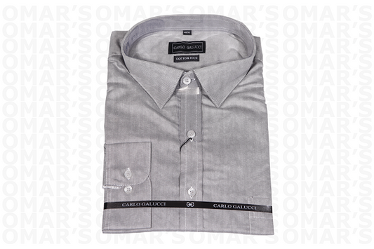 Carlo Galucci Long Sleeve Shirt - Grey