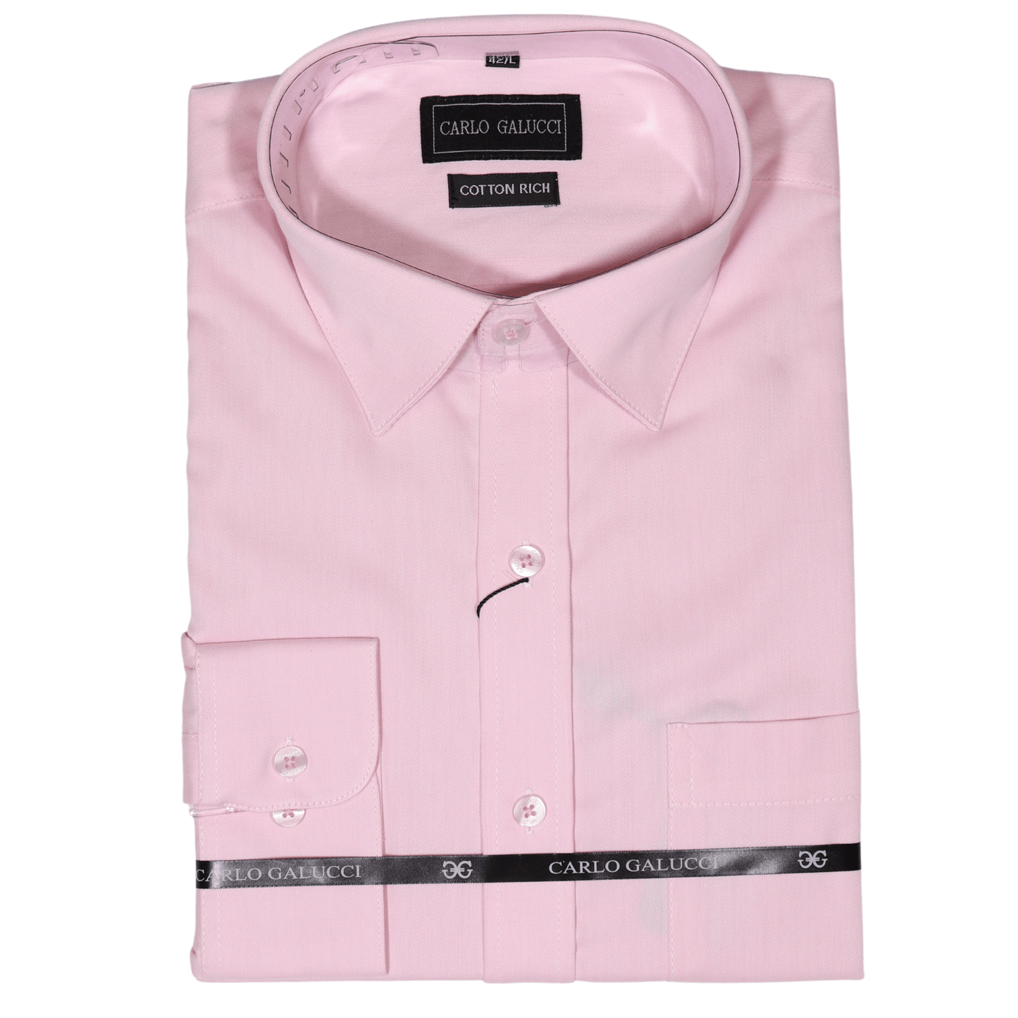 Carlo Galucci Long Sleeve Shirt - Pink