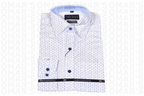 Carlo Galucci Long Sleeve Shirt - Blue