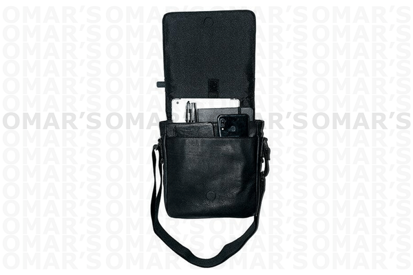 Gino de Vinci Reporter Bag - Black
