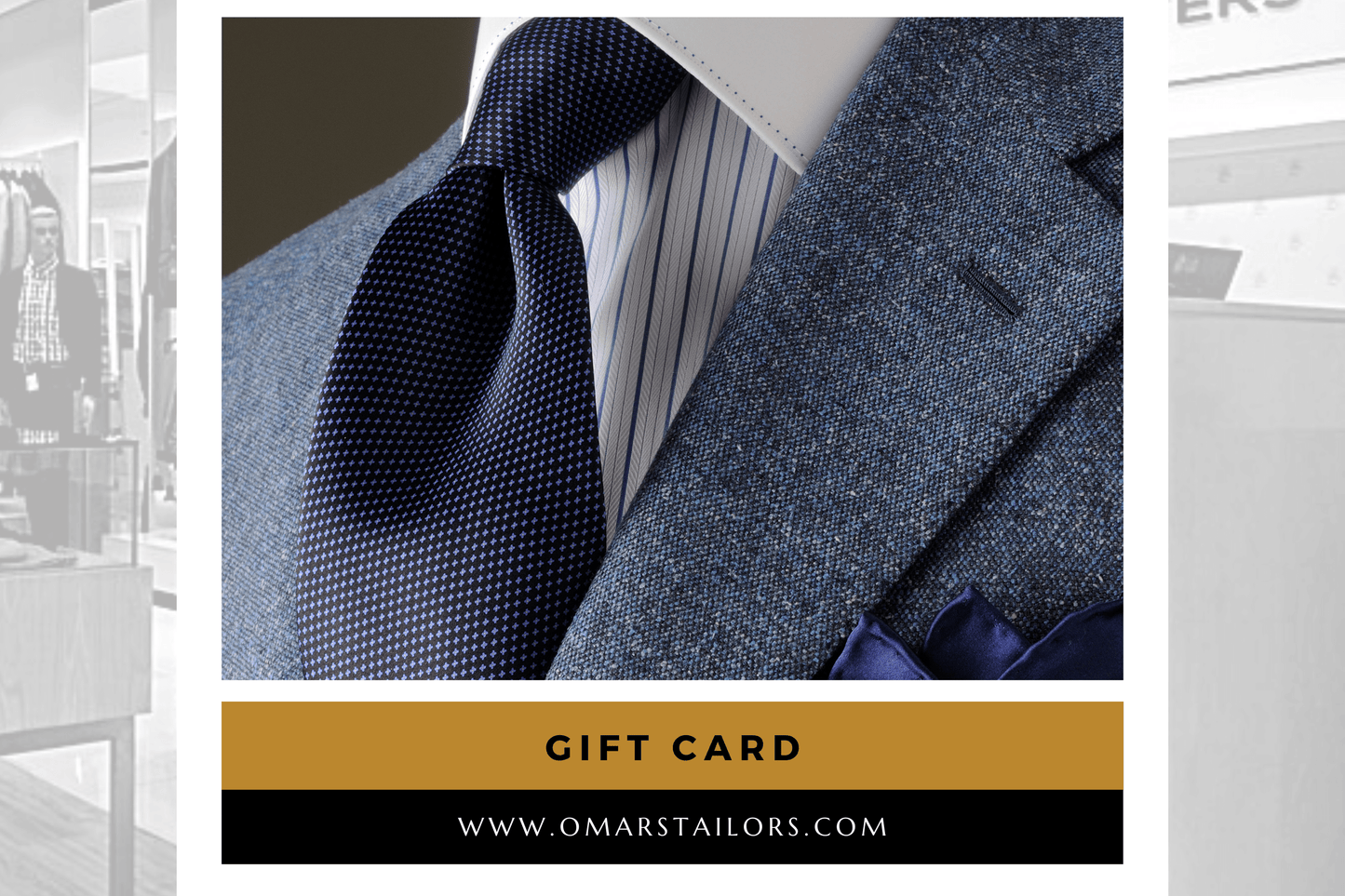 Omar's Tailors & Outfitters Gift Card