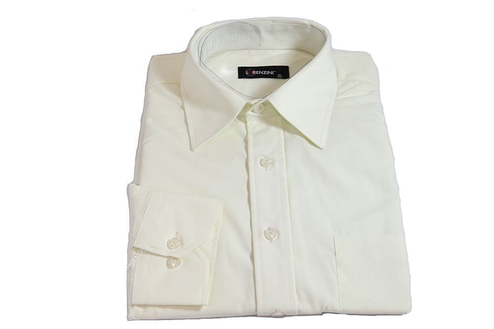 Lorenzini Shirt - Cream (Long Sleeve)