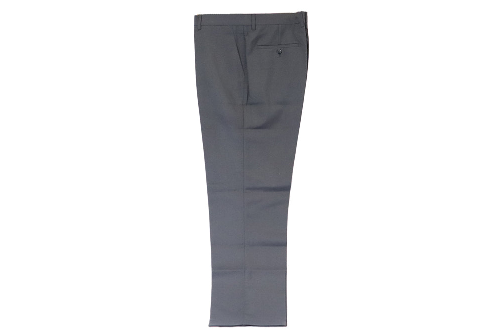 Marco Slim Fit Trouser - Charcoal Plain Front