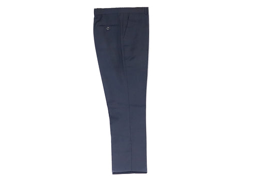 Marco Slim Fit Trouser - Navy Plain Front