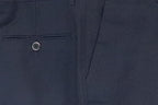 Marco Slim Fit Trouser - Navy Plain Front